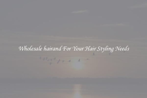 Wholesale hairand For Your Hair Styling Needs