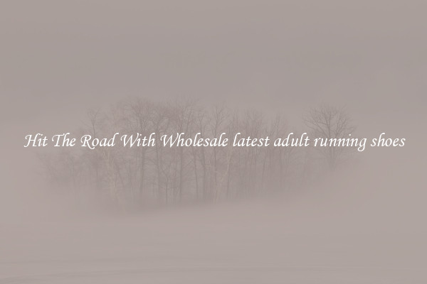 Hit The Road With Wholesale latest adult running shoes